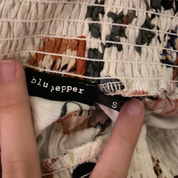 Bohemian Style Off the Shoulder Dress - Picture 2 of 2